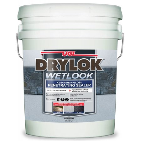 Drylok Clear Latex Concrete and Masonry Sealer 5 gal 28915